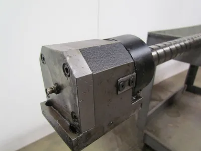 AMADA 50 Ton Turret Press Ball Screw & Nut W/Pulley and End Bearings 76" Travel