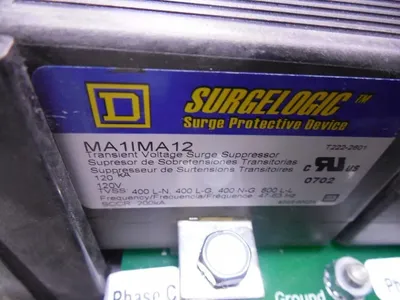 Square D FC2IMA12 Surgelogic I-Line Transient Voltage Surge Suppressor Used