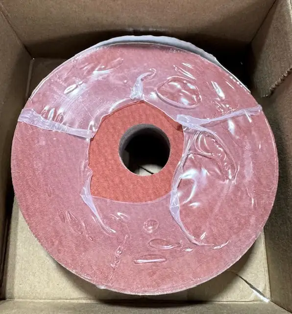 CGW 4-1/2" x 7/8" Resin Fiber Sanding Discs 120 Grit Ceramic 25 Pack USA Made