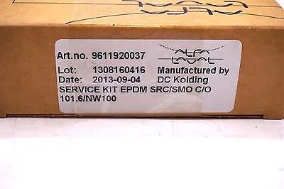 NEW ALFA LAVAL 9611920037 SERVICE KIT EPDM SRC/SMO C/O