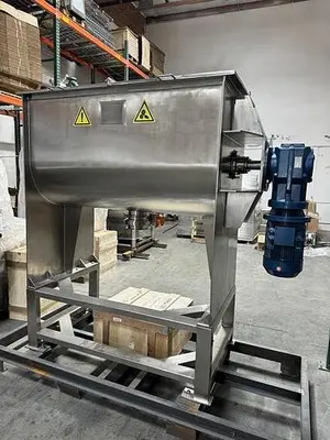New NEC 25 Cu Ft Stainless Steel Double Ribbon Blender