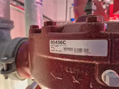 Containerized Foam Fire Suppression System w/ Deluge Valve, Potter Controls & Piping Manifold