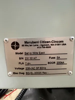 2022 CITIZEN Servo Driven Part Eject System Load/Unload Systems | UniversalAutomatics.com (10)