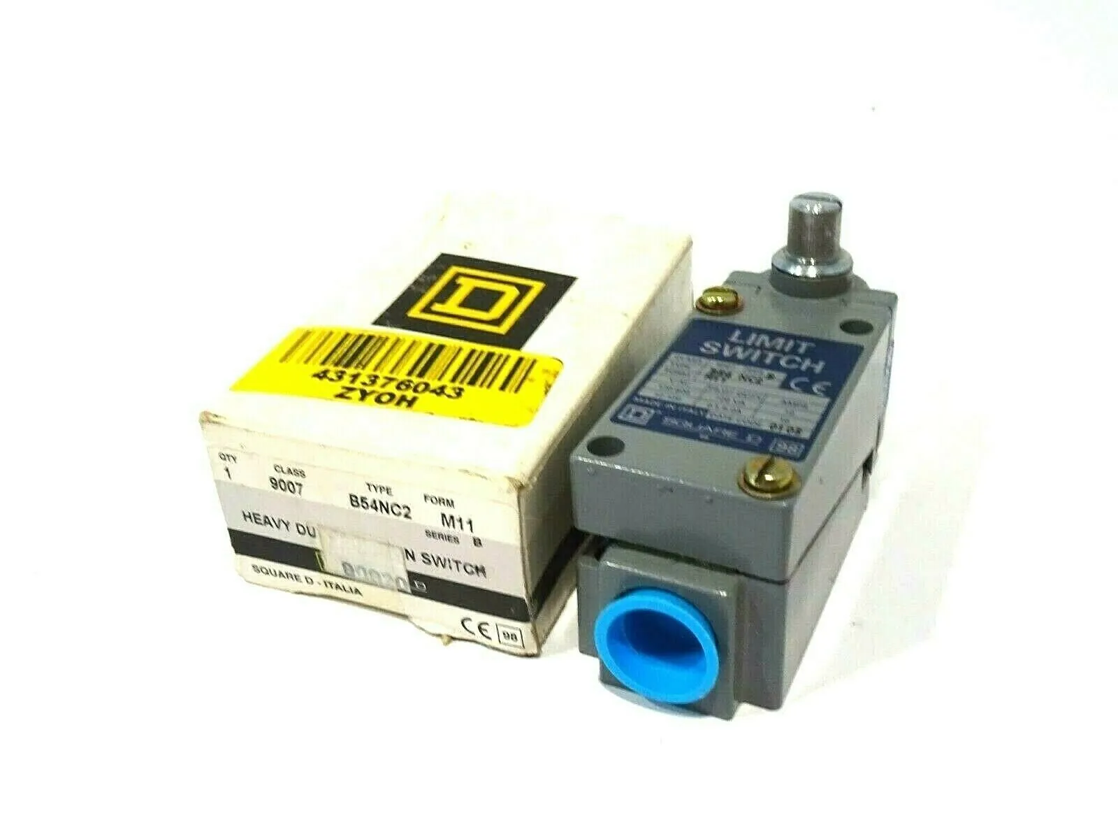 NEW SQUARE D 9007-B54NC2 LIMIT SWITCH SER.B 9007B54NC2