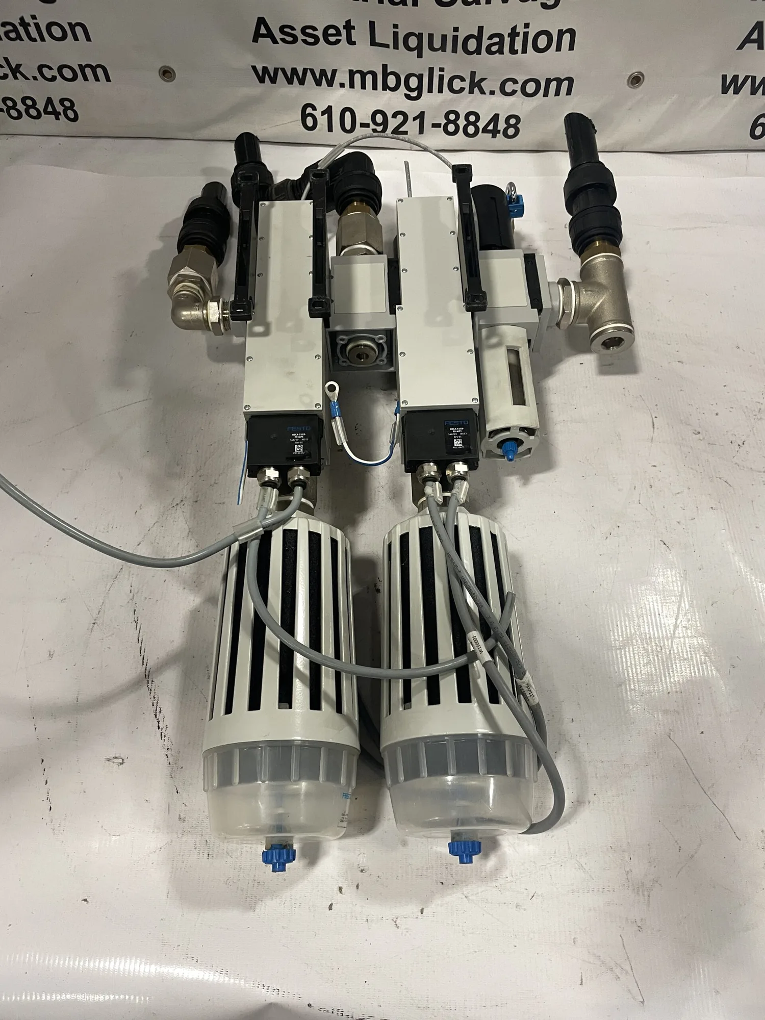 Festo MS6-SV-1/2-E-10V24-AD1 & SO-AD1 Pneumatic Quick Exhaust Control Valve