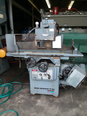1982 OKAMOTO ACCUGAR-124N Reciprocating Surface Grinders | Rock Solid Tools (1)