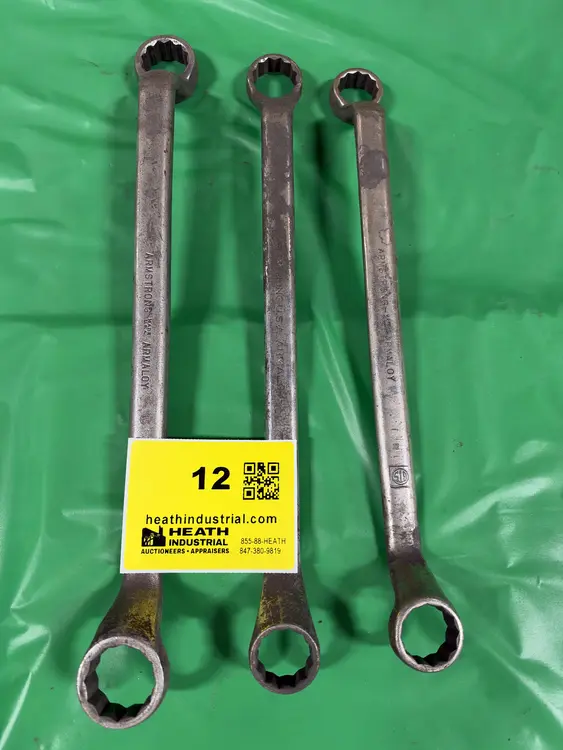 Used _UNKNOWN_ (3) BOX WRENCHES Wrenches Illinois US | Heath Industrial Auction Services #1549594