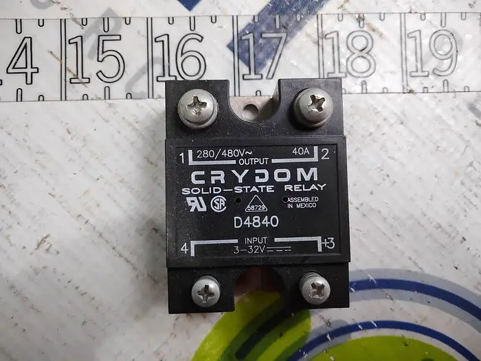 Used CRYDOM D4840-10 Relays & Switches | SMT Resource #488134