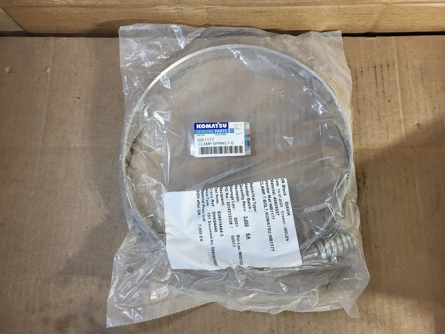 New | in-Stock KOMATSU WB1177 Parts British Columbia CA | Lenmark #417928