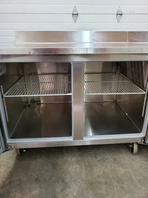 Nor-Lake UF182 60” 2 Door Worktop W/ BSP Freezer Refurbished Tested Working!