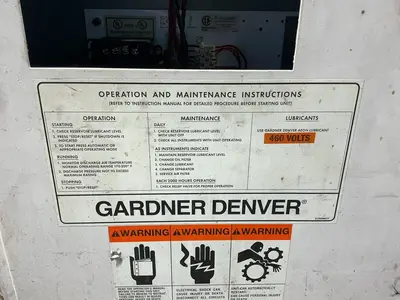 Used 2005 GARDNER DENVER EBH99G Miscellaneous MRO Ohio US | HGR 24 #1325265