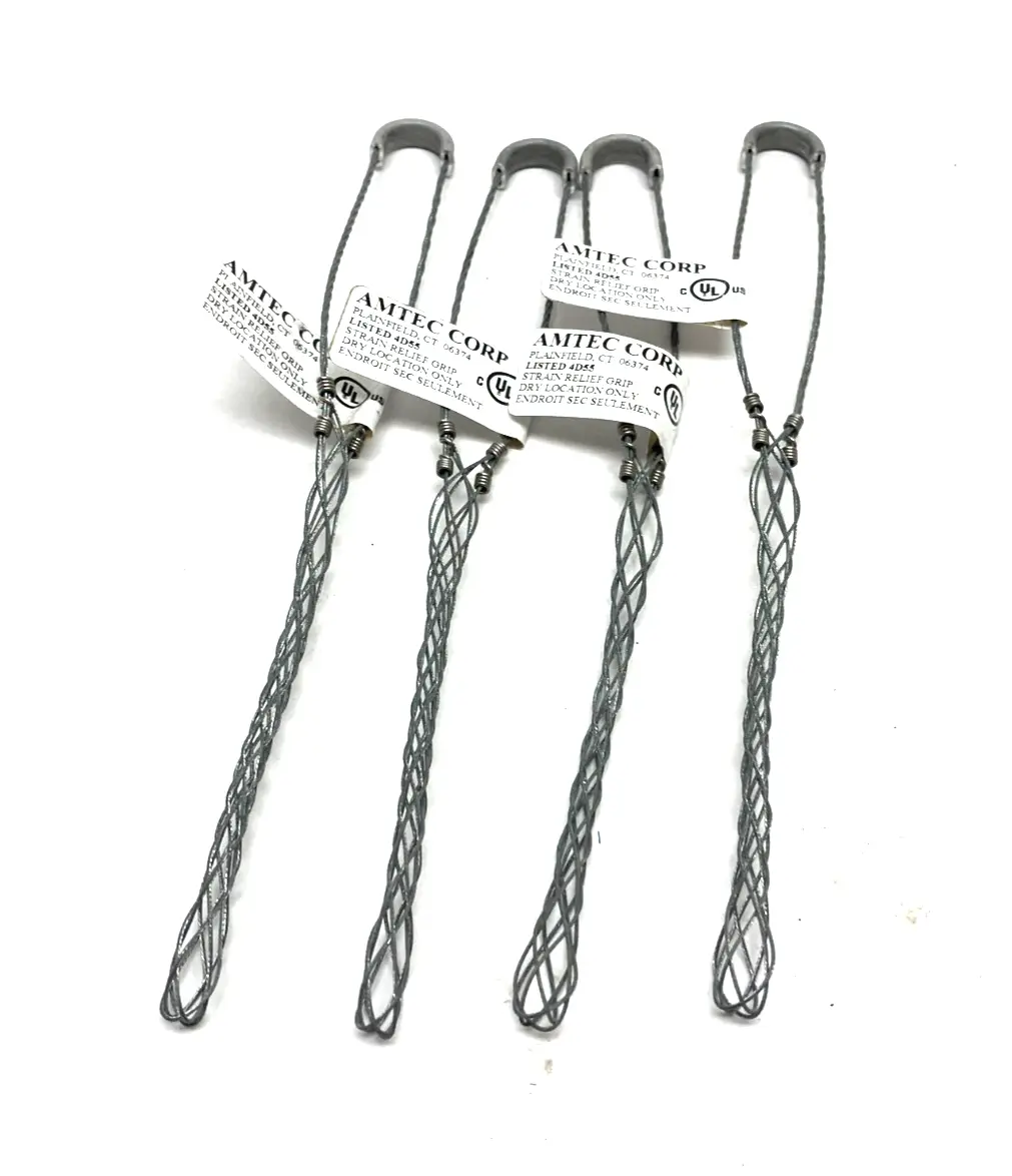USED AMTEC CORP BUS DROP GRIP, STRAIN RELIEF BD-030 .30-.43 DIA.