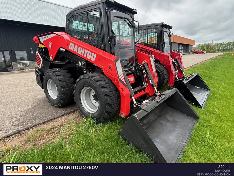 Used 2024 MANITOU 2750V Skid Steer Loaders Louisiana US | Proxy Equipment #1388785