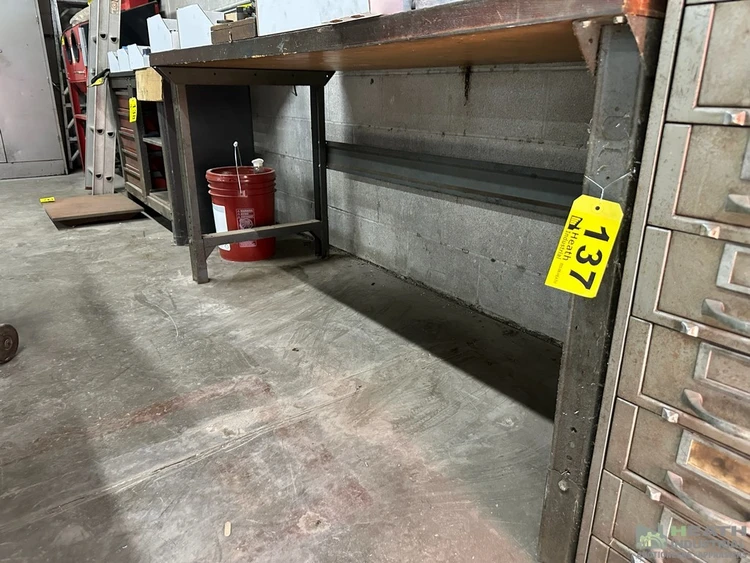 Used _UNKNOWN_ WORKBENCH 6 FT X 30 IN X 34 Preparation Tables Illinois US | Heath Industrial Auction Services #1420009