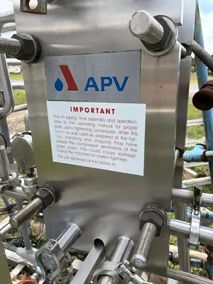 Used APV SR15S-L Heat Exchangers New Jersey US | Perry Equipment #1412124