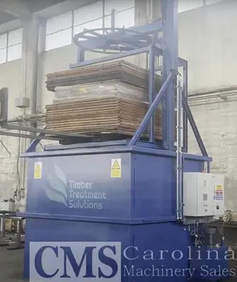 USED TIMBER TREATMENT SOLUTIONS PANEL DIP TANK