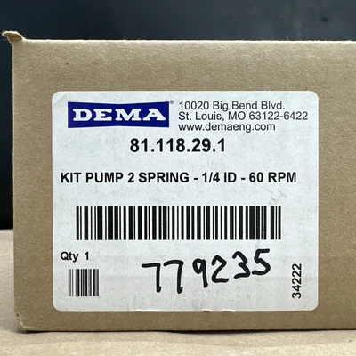 New | in-Stock DEMA 81.118.29.1 Valves/Fittings Indiana US | J&J Industrial Supply #800966
