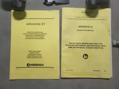 Used 2016 SCM MINIMAX AD 21 Miscellaneous Woodworking Equipment British Columbia CA | Lenmark #834837