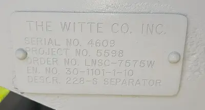 USED 1988 WITTE 228-S
