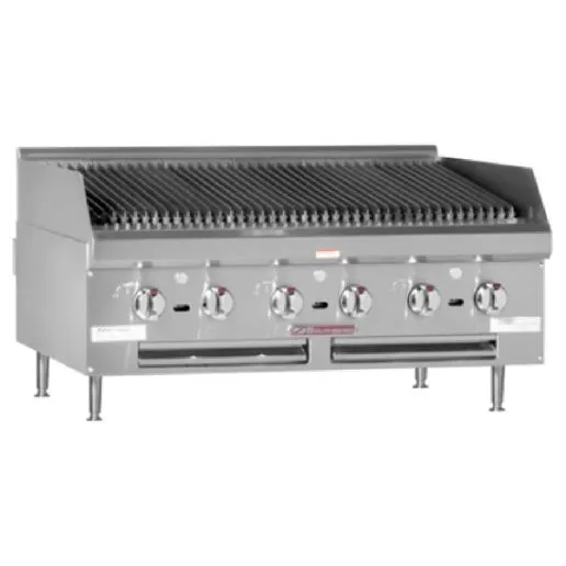 New | in-Stock Southbend Old Stock Southbend HDC-24_NAT Heavy-Duty 24” Counterline Radiant NG Charbroiler Grill - 80,000 BTU Broilers Illinois US | Falcon Restaurant Supply #1375769