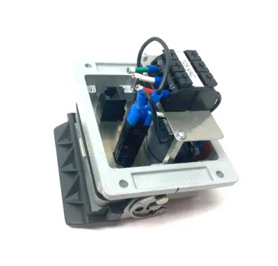 USED MENCOM PANEL INTERFACE CONNECTOR MODULE, DUPLEX OUTLET