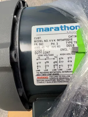 MARATHON VVK 56T34F5321E Motors | ESS Industrial Equipment Sales (12)