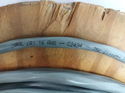 C2434 | Carol  Cable 16 AWG 5 Conductor 75C Tinned Copper 58 lbs - New Other