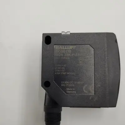 Used BALLUFF BALLUFF BOS0178 PHOTO ELECTRIC SWITCH  BOS23K-PU-RH10-S4 Switch Parts | ND Industrial Surplus #1222176