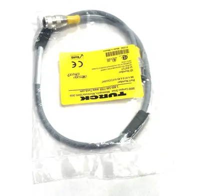 New | in-Stock Turck Eurofast Double Ended Cordset U-24717 Misc Electrical & Power Parts Michigan US | Maverick Industrial Sales #1391510