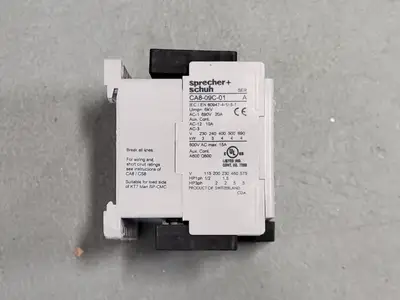 Used SPRECHER + SCHUH CAU8-09C-02 Switchgears British Columbia CA | Lenmark #238608