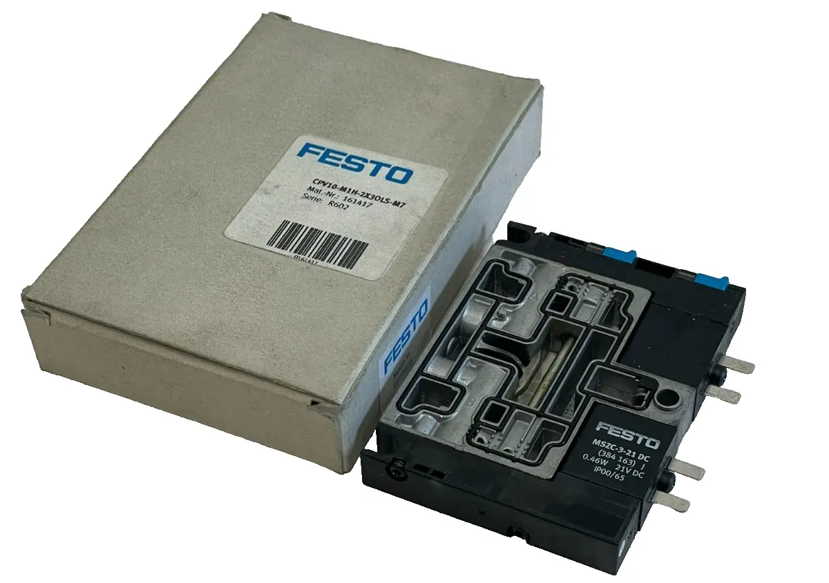 NEW FESTO CPV10-M1H-2X3-OLS-M7 SOLENOID VALVE 161417 CPV10M1H2X3OLSM7