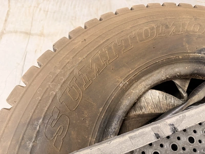 Used (8) WHEELED EXCAVATOR TIRES 10.00 R20 Wheels & Tires Michigan US | Miedema Asset Management Group #1320794