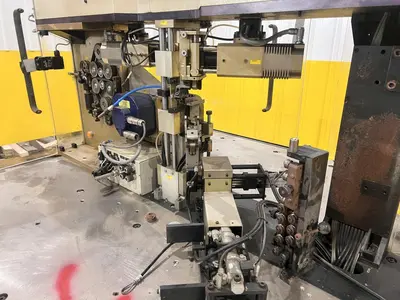 MEGOMAT MODEL #ASM3001A WIRE CUTTING & PROCESSING MACHINE: STOCK #20096