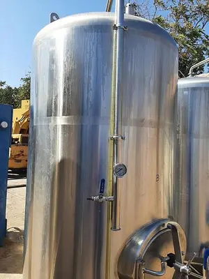 Tank, 465 Gallon, S/st, DT/DB, 15 BBL Brite Tank #S744754