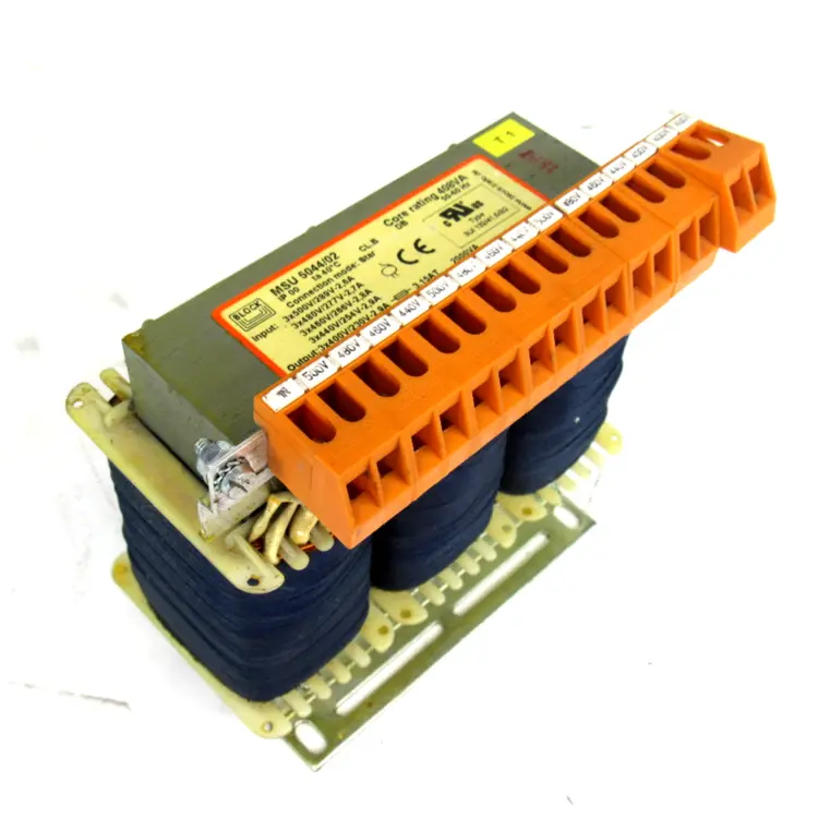Used BLOCK MSU 5044/02 Transformers Kentucky US | Industrial Parts R Us Inc. #358119