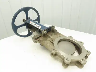 ITT Fabri-Valve C67R304  8" Stainless Knife Gate Valve Rising Stem 150 CWP