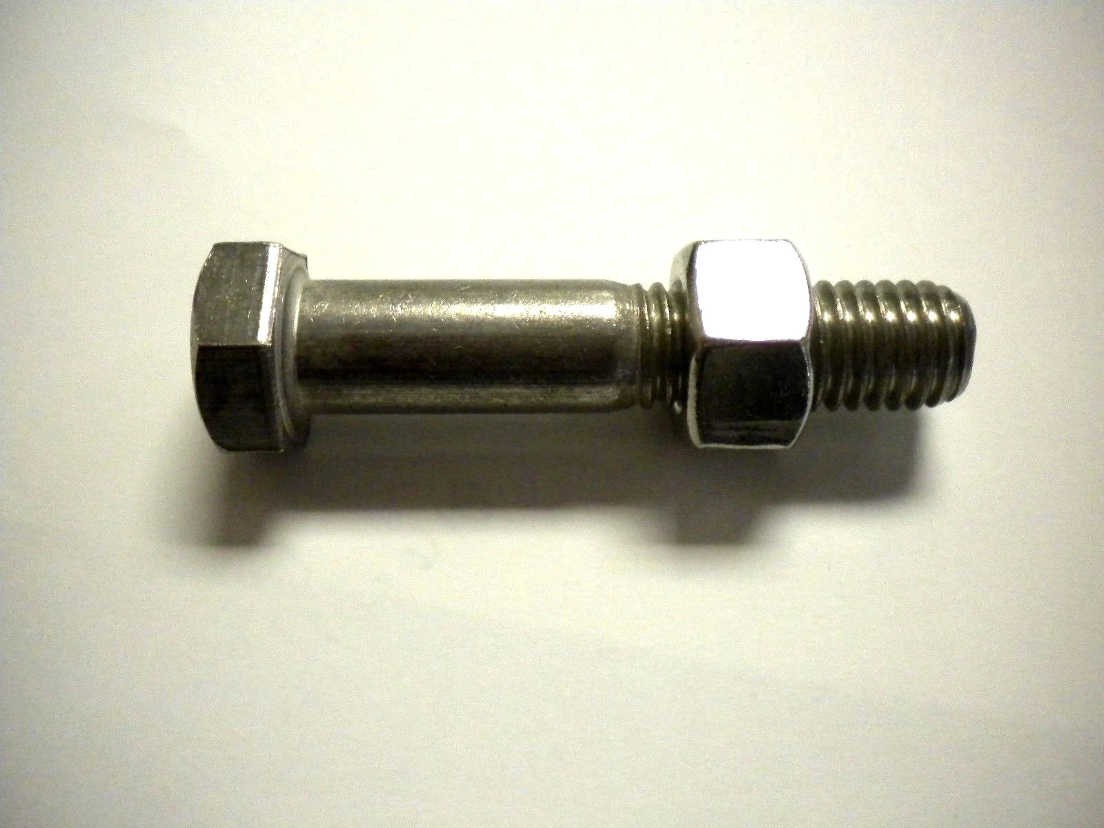 HEX BOLT 1/2 - 13 x 2.5" (1 1/4" THREAD) STAINLESS STEEL