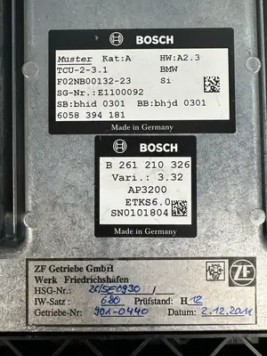 Bosch F02NB00132-23 6058 394 181 Module BMW TCU 2-3.1 (6.4.5)