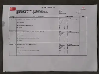 NEW AREVA MTX12-E185