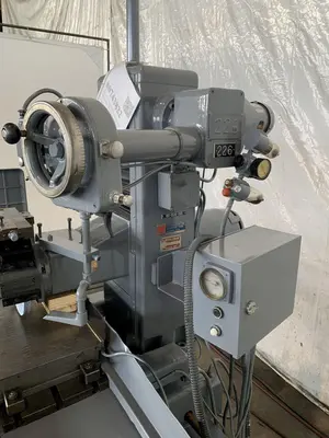 12" X 24" OKAMOTO ACCUGAR 124N HYDRAULIC SURFACE GRINDER. STOCK # 0743822.