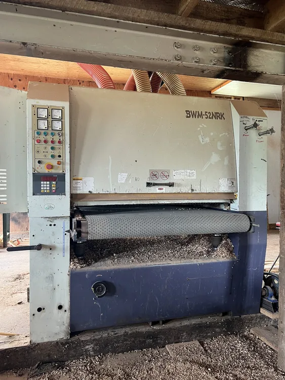 Used _UNKNOWN_ BWM 52 NRK Calibrating Sanding Machines Michigan US | AW Machinery, LLC. #1308484