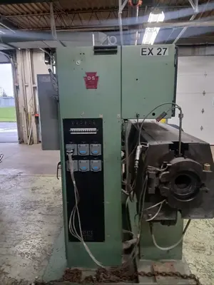 USED 2000 DAVIS STANDARD MV-35IN35  3.5" SINGLE SCREW EXTRUDER