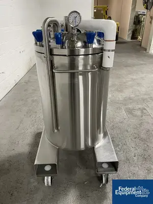 USED Precision 125 Liter Integrated Biosystems Cryovessel, 316L S/S, 50/65#