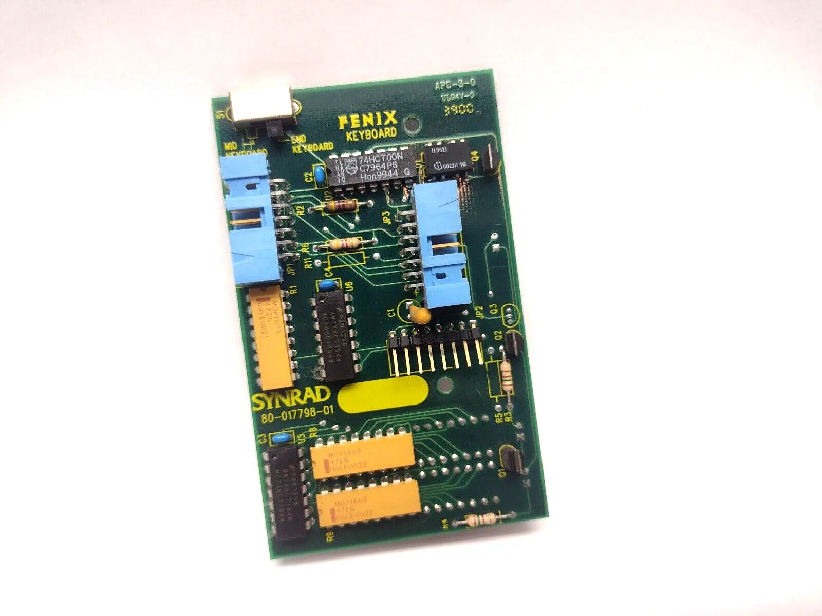 Used Synrad Fenix Keyboard PCB Printed Circuit Boards (PCB) Michigan US | Maverick Industrial Sales #1460955