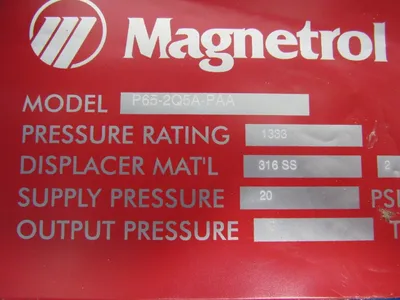 NEW MAGNETROL P65-2Q5A-PAA MODULEVEL CONTROL P652Q5APAA