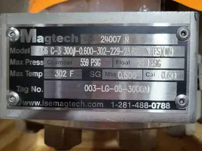 NEW MAGTECH LG6 C-3 300#0.600-302-229-23.622 IN (FS)(WN)