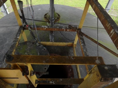 7,900 gallon steel tank