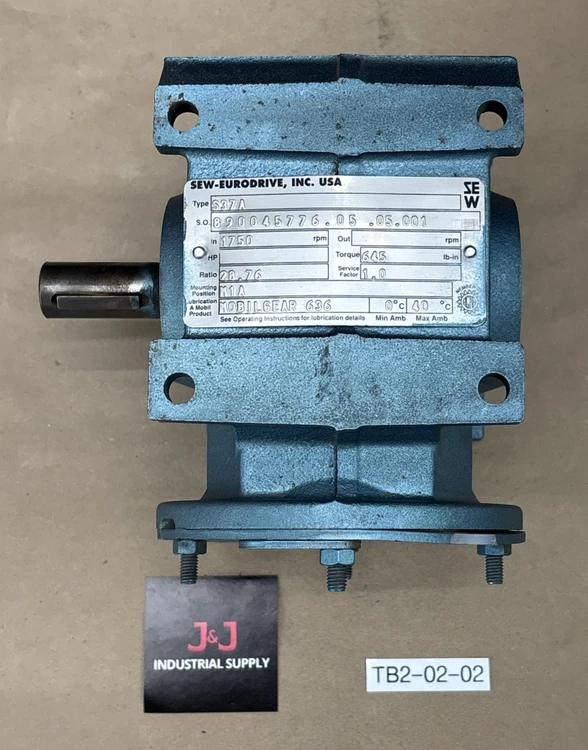 New | in-Stock SEW EURODRIVE 890045776.05.05.001 Gearboxes Indiana US | J&J Industrial Supply #1407101