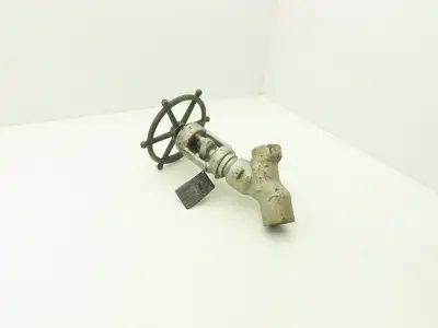 Edward D36124 Univalve Globe Valve Y-Pattern 1/2" Socket Weld 1330psi Class 1690