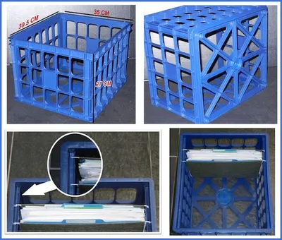 Multi-Use Large Organizer Crate mold